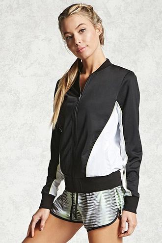 Forever21 Active Colorblock Track Jacket