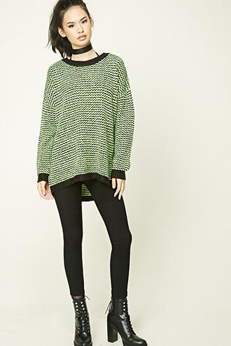 Forever21 Women's  No Grey Area Sweater