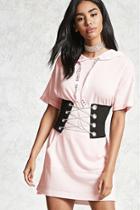 Forever21 Chill Babe Short-sleeve Hoodie