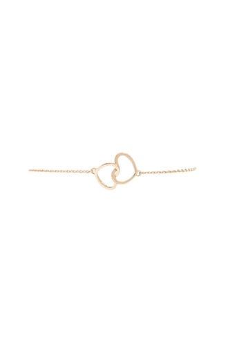 Forever21 Heart Cable Chain Bracelet