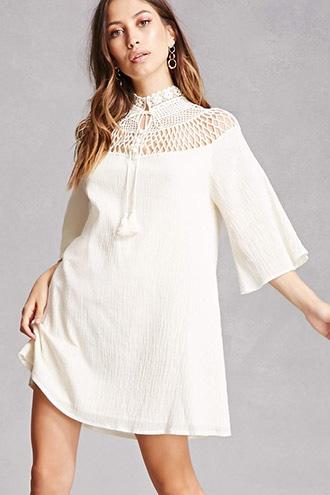 Forever21 Crepe Woven Mini Dress
