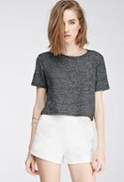 Forever21 High-waisted Flat-front Shorts