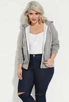 Forever21 Plus Women's  Plus Size Zip-up Hoodie