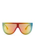 Forever21 Premium Mirrored Shield Sunglasses