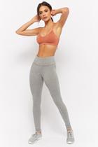 Forever21 Active Heathered High-waist Leggings