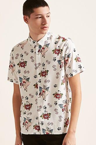 Forever21 Aiko Panda Graphic Shirt