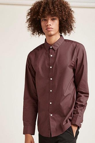 Forever21 Slim-fit Dress Shirt