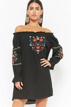 Forever21 Off-the-shoulder Peasant Dress