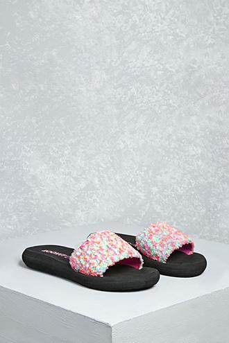 Forever21 Rocket Dog Tweed Slides