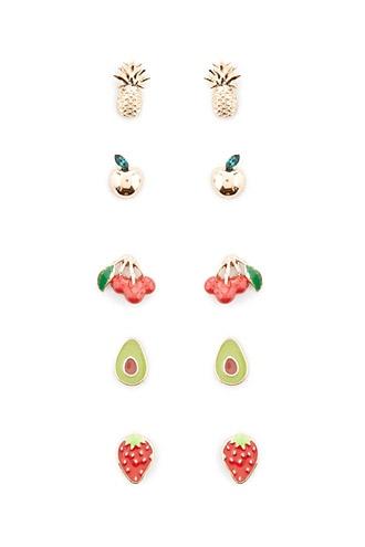 Forever21 Avocado Earring Set