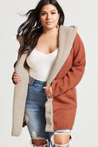 Forever21 Plus Size Faux Shearling Cardigan