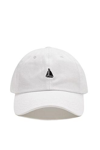 Forever21 Men Embroidered Sailboat Dad Hat