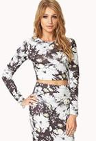 Forever21 Wild Flower Crop Top