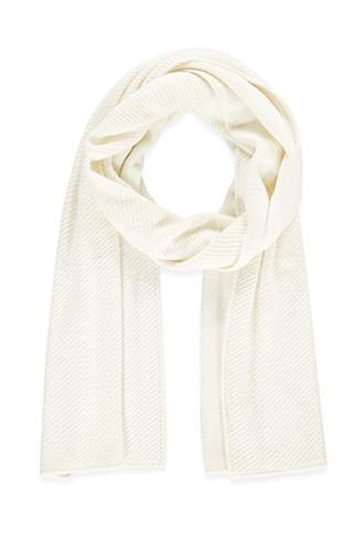 Forever21 Oblong Knit Scarf (cream)