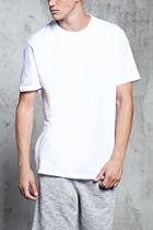 Forever21 Exposed Side-zip Tee
