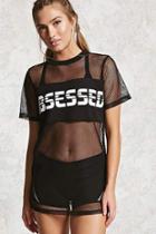 Forever21 Active Obsessed Graphic Top