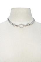 Forever21 O-ring Curb Chain Choker