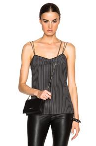 Rag & Bone Patti Cami Top In Stripes,black