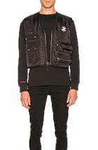032c Embroidered Patch Vest In Black