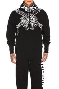 Vetements Army Hoodie In Black