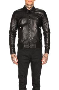 Saint Laurent Jacket In Black