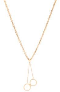 Chloe Carly Pendant Necklace In Metallics