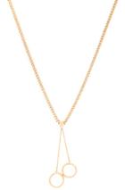 Chloe Carly Pendant Necklace In Metallics