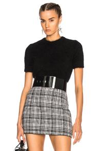 Philosophy Di Lorenzo Serafini Short Sleeve Sweater In Black