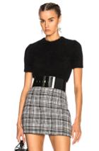 Philosophy Di Lorenzo Serafini Short Sleeve Sweater In Black