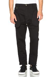 Mr. Completely Exposed Pocket Trouser In Black