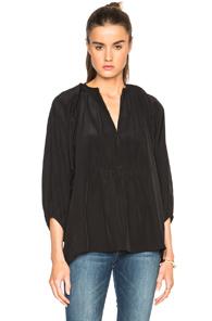 Apiece Apart Santa Clara Tunic Top In Black