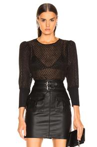 Laurel & Mulholland Cosmic Canyon Blouse In Black