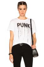 R13 Boy Punk Tee In White