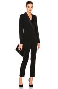 L'agence Wes Jumpsuit In Black