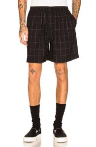 Second/layer Boxer Short In Blue,checkered & Plaid