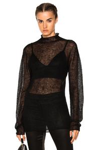 Rick Owens Soft Lupetto Sweater In Black