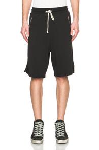John Elliott + Co Court Cotton Short In Black