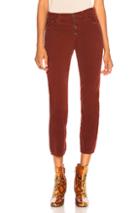 Ag Adriano Goldschmied Isabelle Button Up In Red