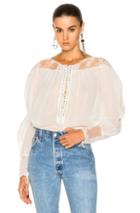 Jean Atelier Amelia Blouse In White