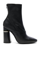 3.1 Phillip Lim Kyoto Leather Boots In Black