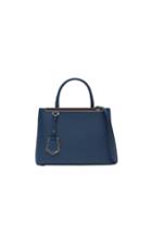 Fendi Leather Petite 2jours In Blue