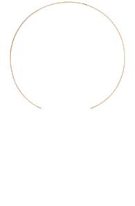 Erth 14k Gold Thin Choker In Metallics