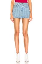 Cotton Citizen Caballo Skirt In Denim Light