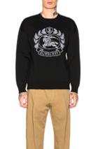 Burberry Bilston Crest Crewneck In Black