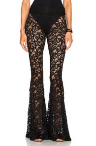 Norma Kamali Fishtail Pant In Black