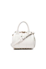 Alexander Wang Mini Rockie Bag In White