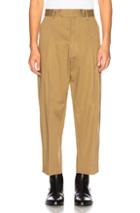 Haider Ackermann Cropped Trousers In Neutral