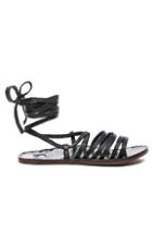 Beek Leather Heron Sandals In Black