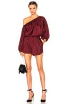 Rachel Comey Smokey Romper In Red
