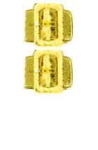 Attico Anklets In Metallics,yellow,animal Print